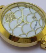 Ladies Womens Ferragamo Gold Plated Quartz Wrist Watch First Copy