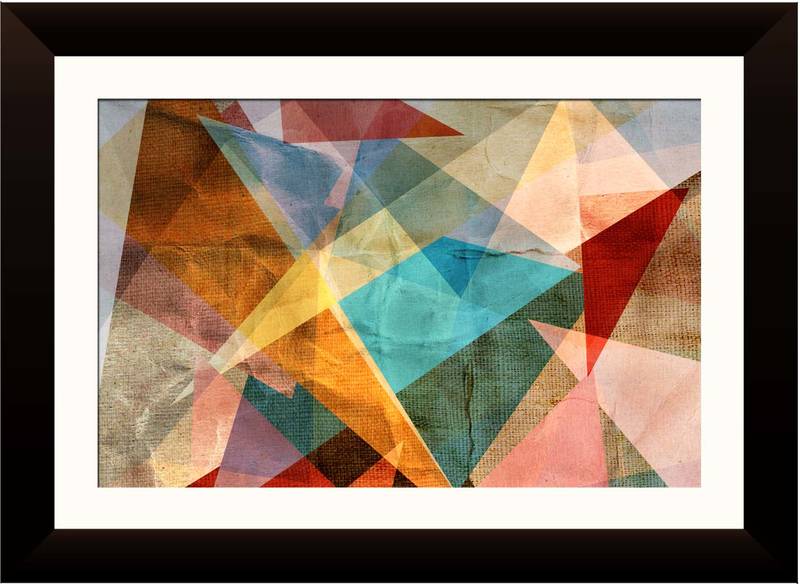 Abstract Angular Expression Painting - WallMantra - 2343768
