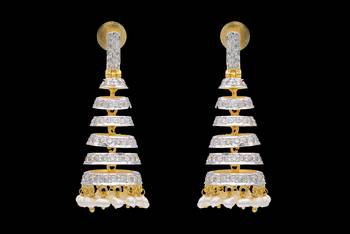 Zerkon Stone Studded Jhumka 1
