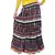Bollywood Design Black N Red Pure Coton Long Skirt