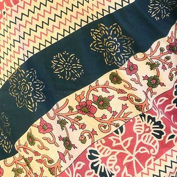 Designer Printed Multicolor Ethnic Cotton Top 3