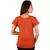 Ethnic Girls Floral Print Orange Cotton Top