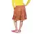 Designer Print Latest Wine Color Cotton Mini Skirt