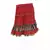 Designer Block Printed Red Base Mini Cotton Skirt