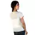 Designer Silver Butie Fancy White Cotton Kurti