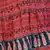 Designer Block Printed Red Base Mini Cotton Skirt