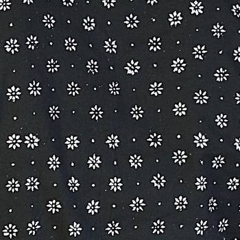 Ethnic Design Brocade Indian Black Cotton Top 3