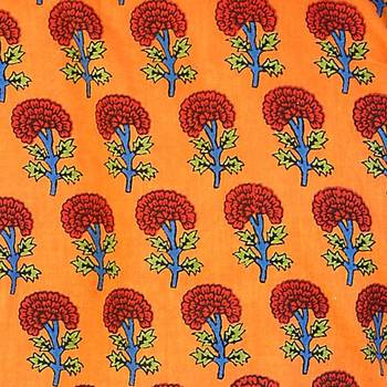Floral Rajasthani Hand Block Print Cotton Top 3