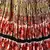 Sanganeri Printed Brick Red Pure Cotton Long Skirt
