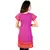 Bootie Design Zari Lace Pink Pure Cotton Kurti