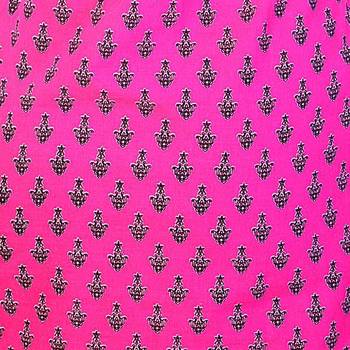 Bootie Design Zari Lace Pink Pure Cotton Kurti 3