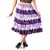 Tie And Dye Pink Purple Designer Cotton Skirt