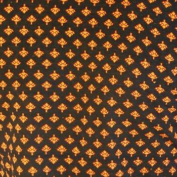 Designer Hand Block Print Black Cotton Top 4