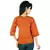 Designer Girls Red Cotton Top Hand Block Print