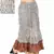 Ethnic Booti Designer White Cotton Long Skirt