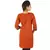 Ethnic Girls Hand Block Print Red Cotton Kurti