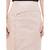 Women's Designer Fitted Overlap Cotton Skirt With Belt Loop