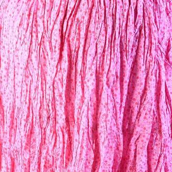Zari Border Pink Cotton Fashionable Long Skirt 4