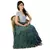 Ethnic Zari Border Aqua Blue Pure Cotton Skirt