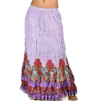 Multicolorcolor Rajasthani Fine Designer Long Skirt 1