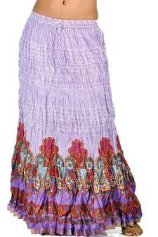 Multicolorcolor Rajasthani Fine Designer Long Skirt