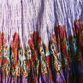 Multicolorcolor Rajasthani Fine Designer Long Skirt 4