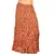 Ethnic Hand Block Print Red Cotton Long Skirt