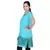 Bollywood Abstract Design Turquoise Cotton Kurti
