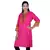 Exclusive Designer Printed Pink Cotton Kurti