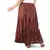 Rajasthani Blue Red Bootie Cotton Long Skirt