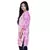Designer Girls Multiprint Cute Pink Cotton Top