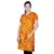 Ethnic Girls Multi Printed Orange Cotton Kurti
