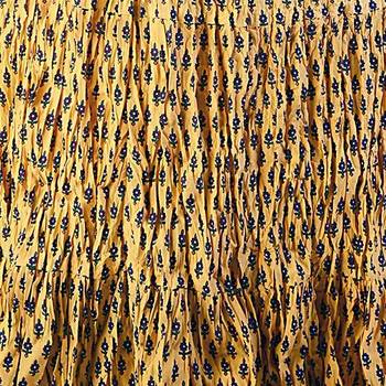 Designer Rajasthani Yellow Cotton Long Skirt 4