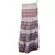 Rajasthani White And Pink Printed Cotton Skirt