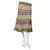 Zari Border Crushed Mehandi Green Cotton Skirt