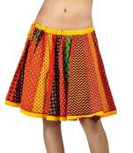 Rajasthani Multicolor Colour Exclusive Cotton Skirt
