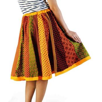 Rajasthani Multicolor Colour Exclusive Cotton Skirt 2
