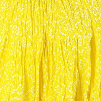Jaipuri Tie Dye Print Pure Cotton Short Skirt 4