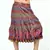 Rajasthani Multicolor Color Pure Cotton Short Skirt