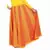 Ethnic Jaipuri Yellow Red Cotton Lehanga Skirt