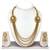 Atasi International Myra Temple Gold Antique Gold Plated Necklace Set