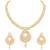 Atasi International Kishty Diamond Gold Plated Necklace Set