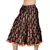 Ethnic Jaipuri Fine Black Cotton Short Skirt