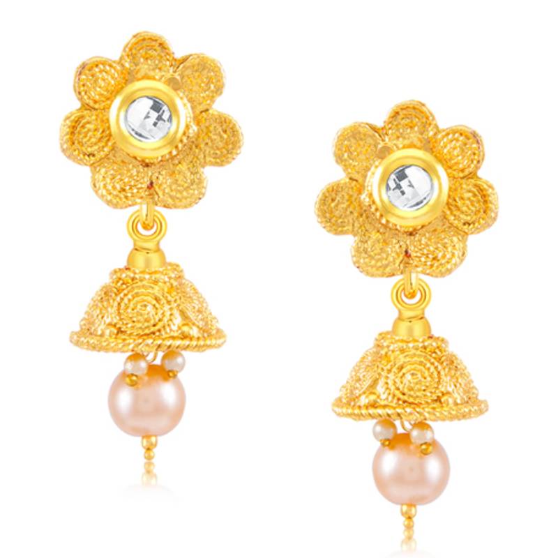 Sukkhi Alluring 4 String Jalegi Gold Plated Necklace Set for women