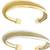 Gold Mesh Cuff Kada Bracelet Bangle Combo For Men
