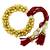 Handcrafted Multicolor Thread Gold Plated Pearl CZ Free Size Stretchable Bracelet Bangle Combo For Kids Girls Women