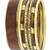 Handmade Fancy Shape Trendy Stylish Antique Gold Plated Wood Bangle Kada Set Of 4 Combo For Girls Women