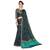 Multicolor printed cotton saree with blouse