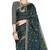 Multicolor printed cotton saree with blouse