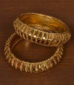 Gold Plated Bracelet Style Bangles